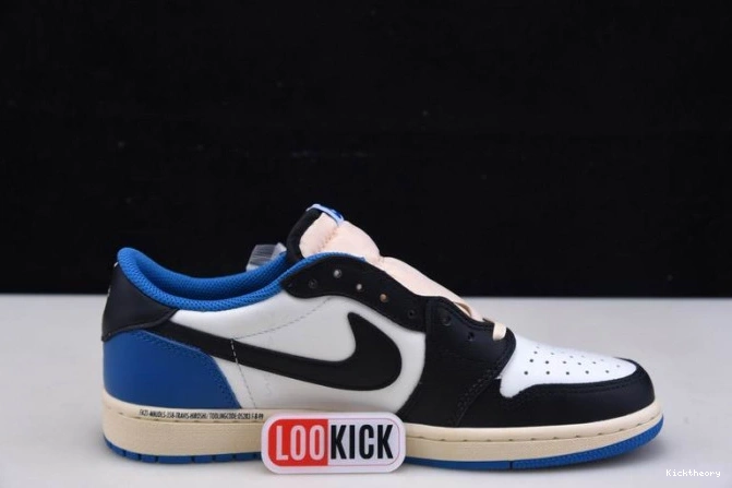 Kicktheory x DM7866-140 Fragment Low Design Jordan Scott 1 Retro x Travis Air 0816